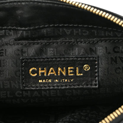 Chanel Needlepoint Precious Symbols Clutch Shoulder Bag Black 5 of 9