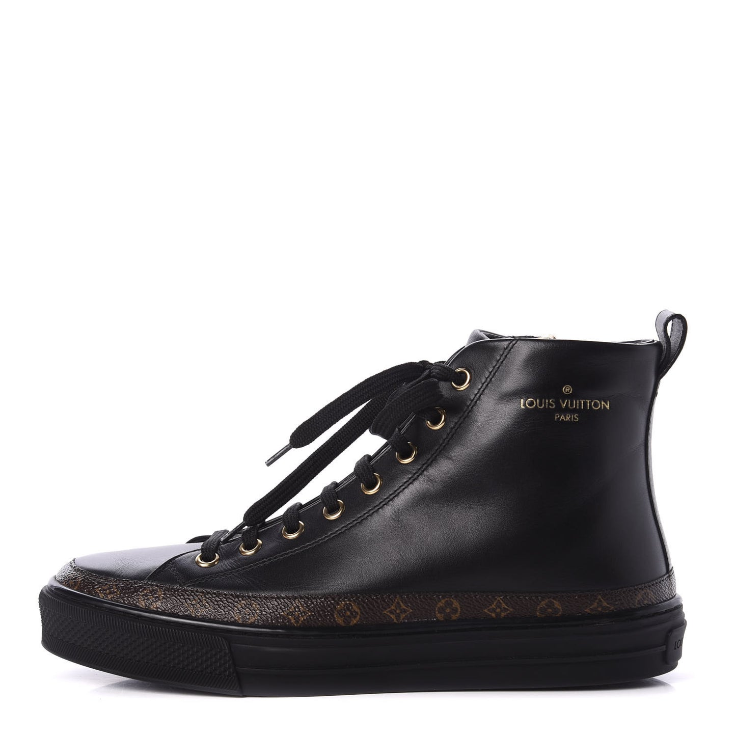 Monogram Stellar Sneaker Boots 37 Black