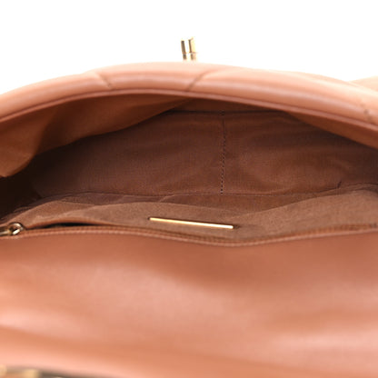 Chanel Lambskin Quilted Medium Chanel 19 Flap Brown 5 of 9