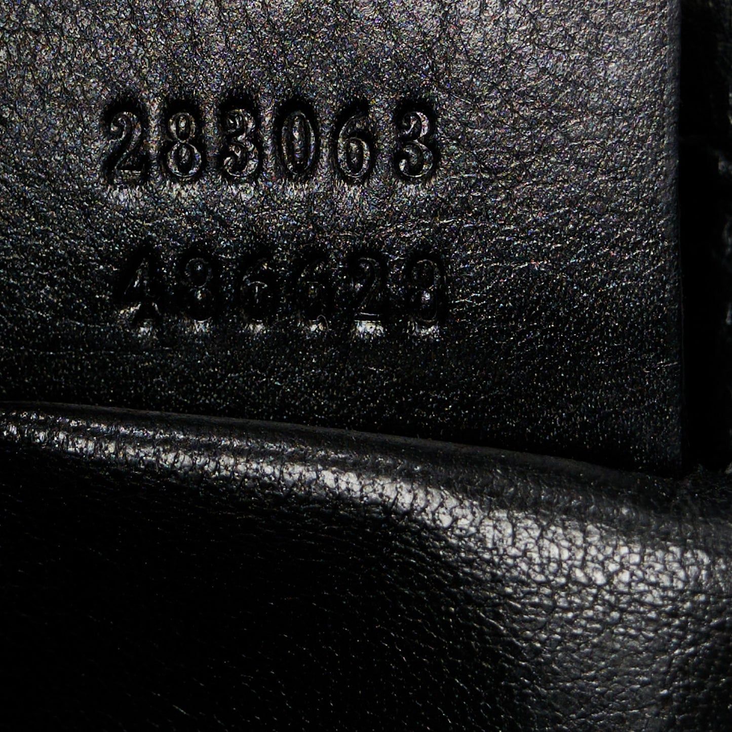Smooth Calfskin Small Emily Chain Shoulder Bag Black