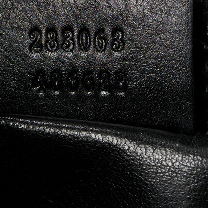 Gucci Smooth Calfskin Small Emily Chain Shoulder Bag Black 7 of 11