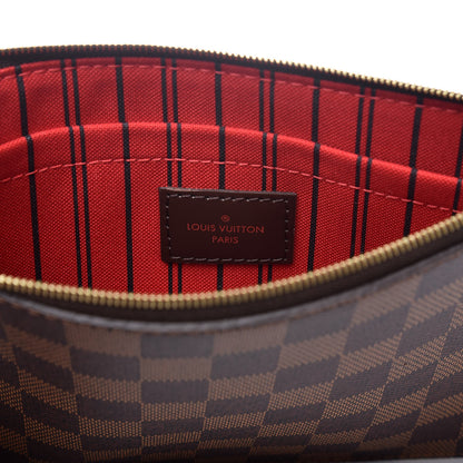Louis Vuitton Damier Ebene Neverfull MM GM Pochette 6 of 9