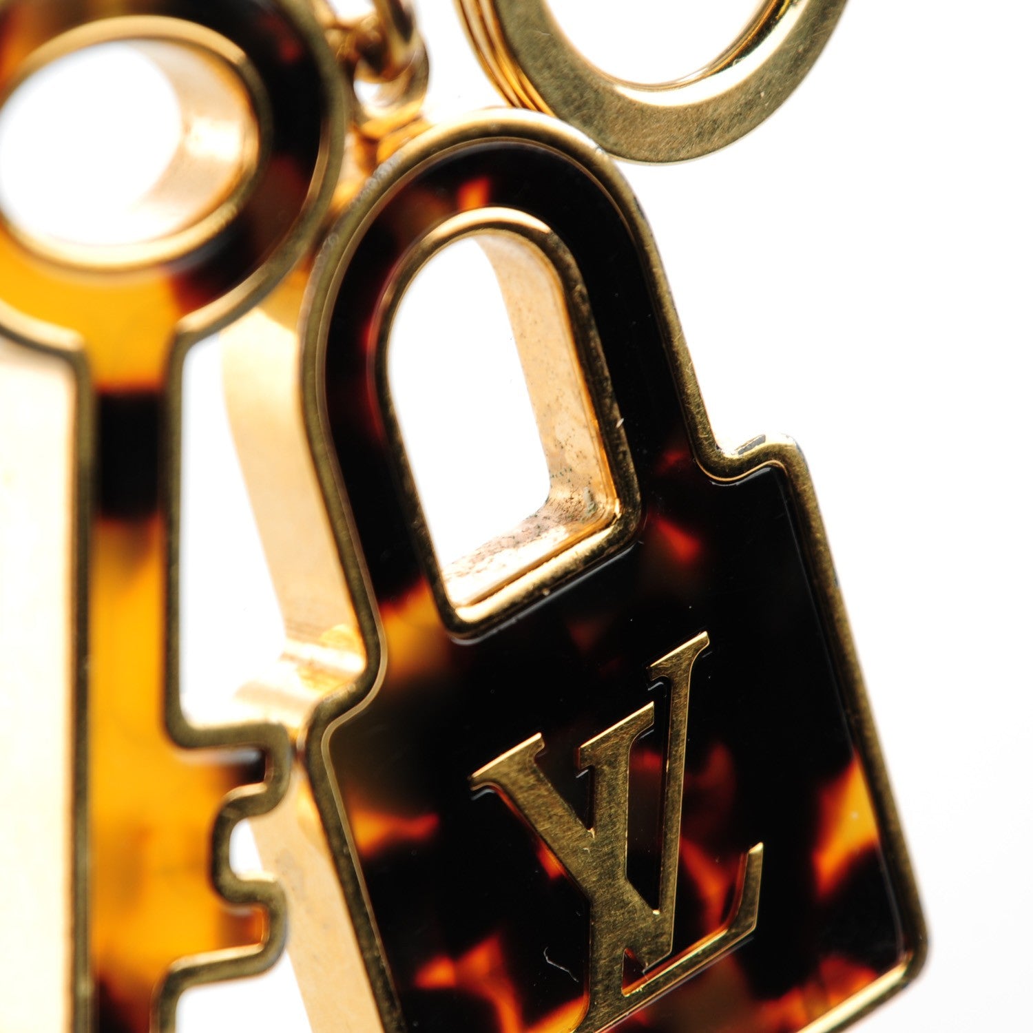Louis Vuitton Acetate Confidence Bag Charm Key Holder 6 of 6