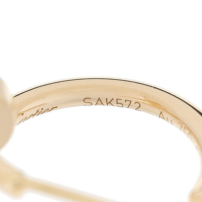 Cartier 18K Yellow Gold Juste Un Clou Hoop Earrings 5 of 6