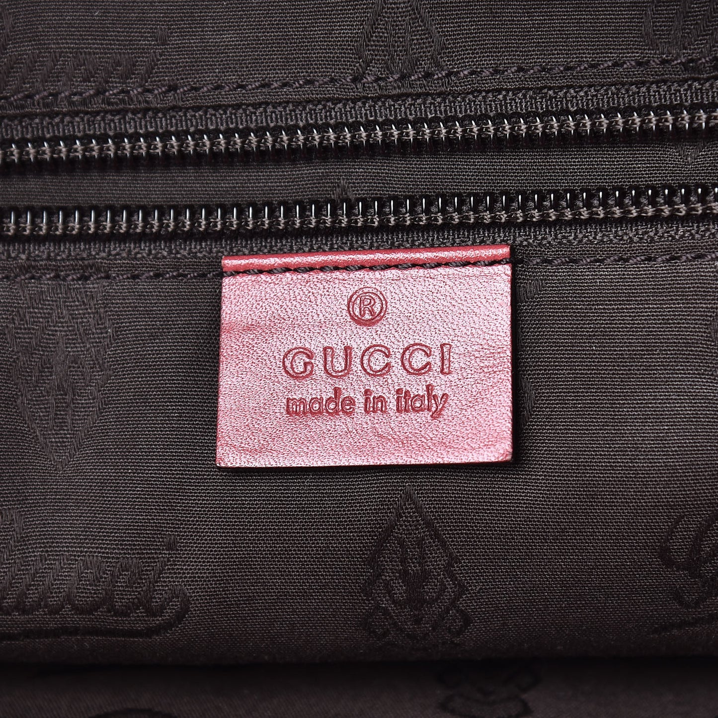 Imprime Monogram Large Zippered Shopping Tote Rose Blush