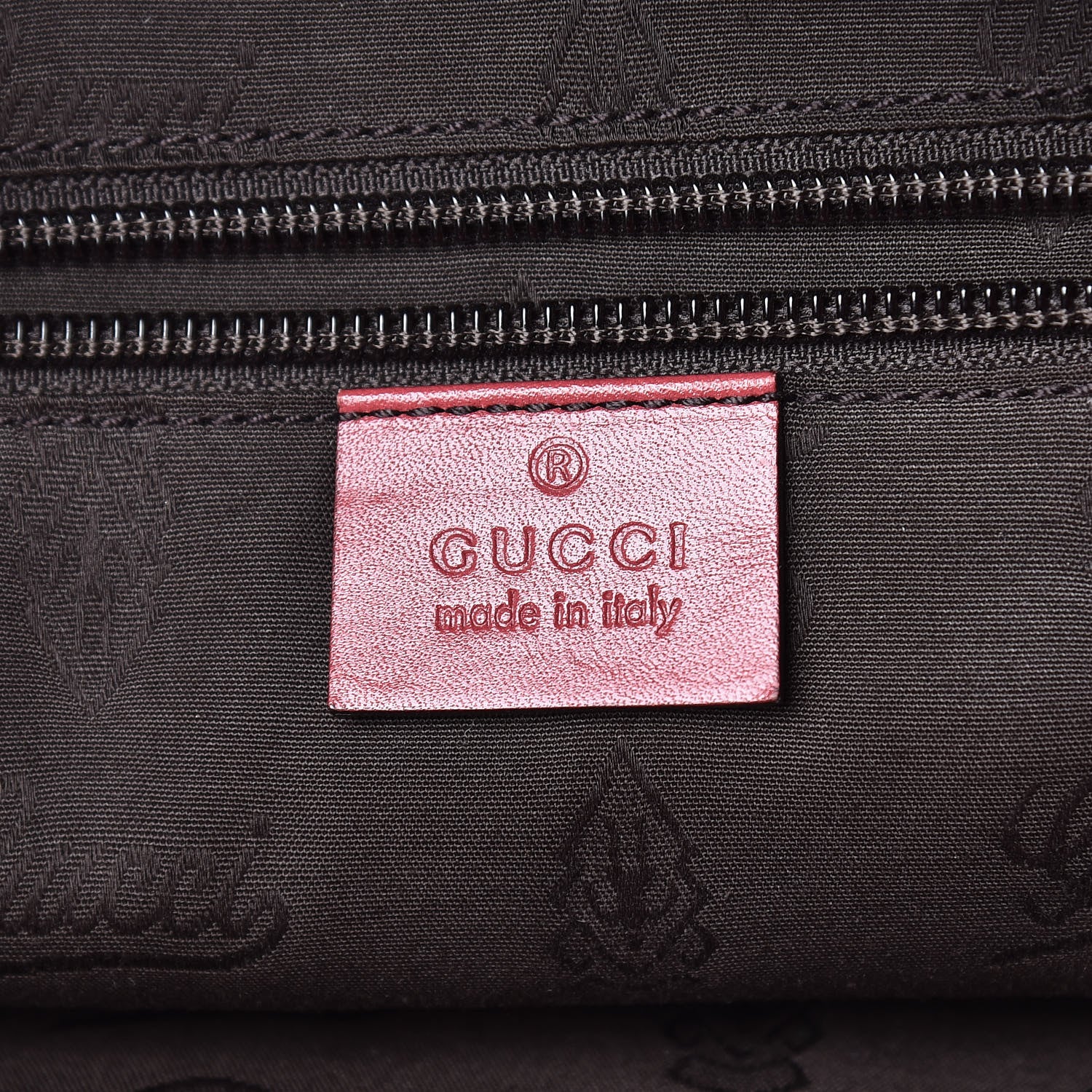 Gucci Imprime Monogram Large Zippered Shopping Tote Rose Blush 6 of 10