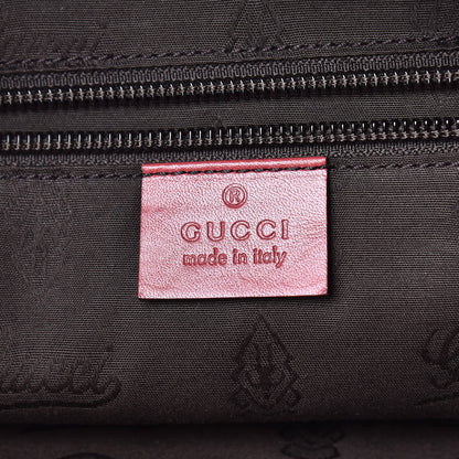 Gucci Imprime Monogram Large Zippered Shopping Tote Rose Blush 6 of 10