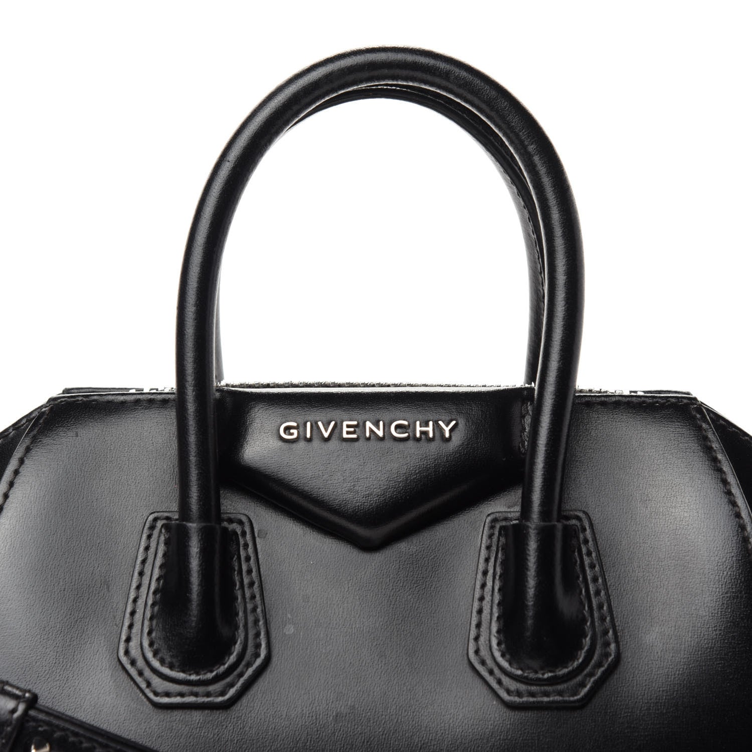 Givenchy Shiny Lord Calfskin Mini Antigona Black 14 of 14