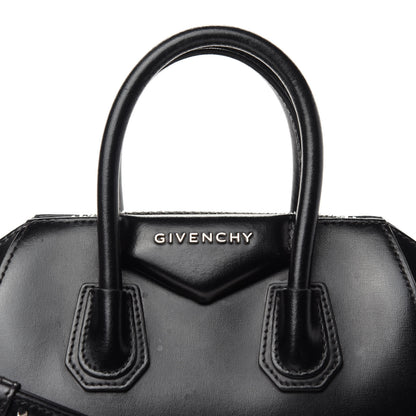 Givenchy Shiny Lord Calfskin Mini Antigona Black 14 of 14