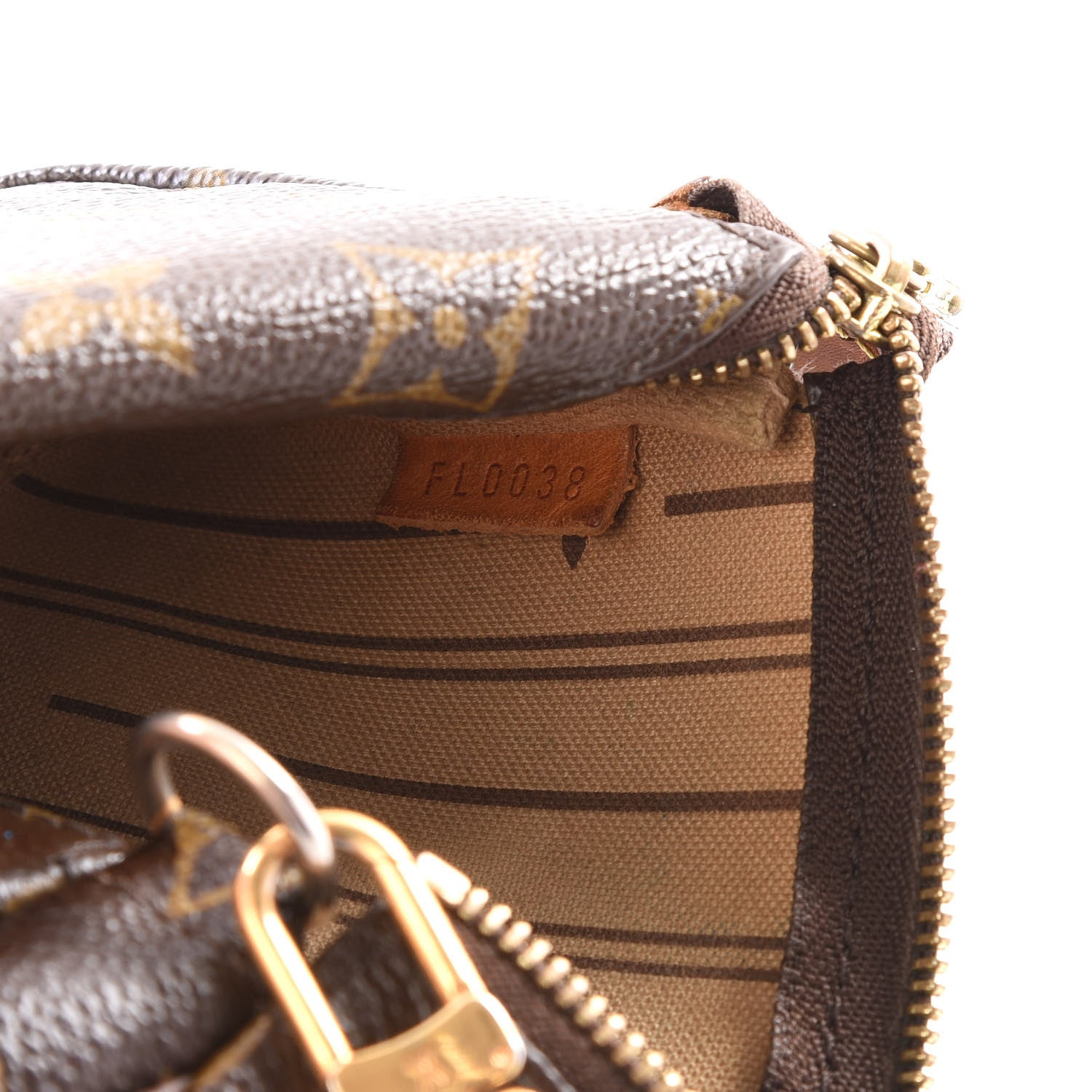 Louis Vuitton Monogram Complice Trunks and Bags Mini Pochette Accessories Beige 8 of 10