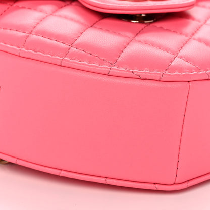 Chanel Lambskin Quilted CC In Love Heart Bag Pink 9 of 11