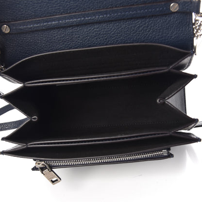 Givenchy Goatskin Small GV3 Shoulder Bag Dark Blue 7 of 9