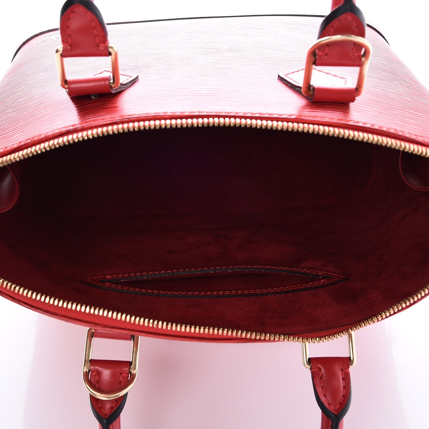 Louis Vuitton Epi Alma PM Castillan Red 5 of 7