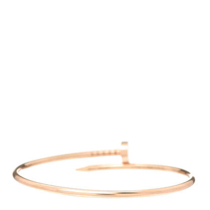 Cartier 18K Pink Gold Small Juste Un Clou Bracelet 16 3 of 6