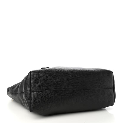 Prada Vitello Daino Tote Black 4 of 9