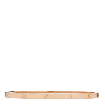Cartier 18K Pink Gold Small LOVE Bracelet 18 2 of 6