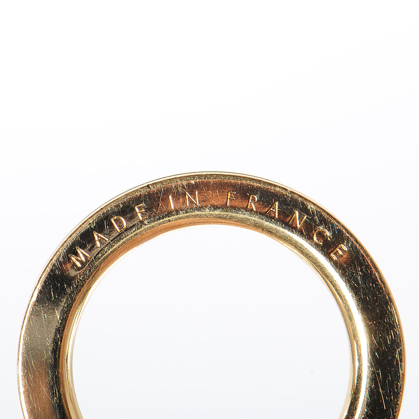 Gold Pochette Extender Key Ring