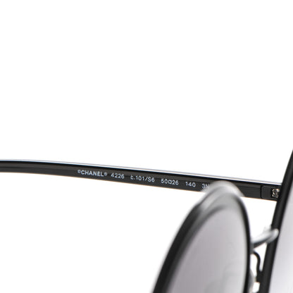 Chanel Round Sunglasses 4226 Black 7 of 7
