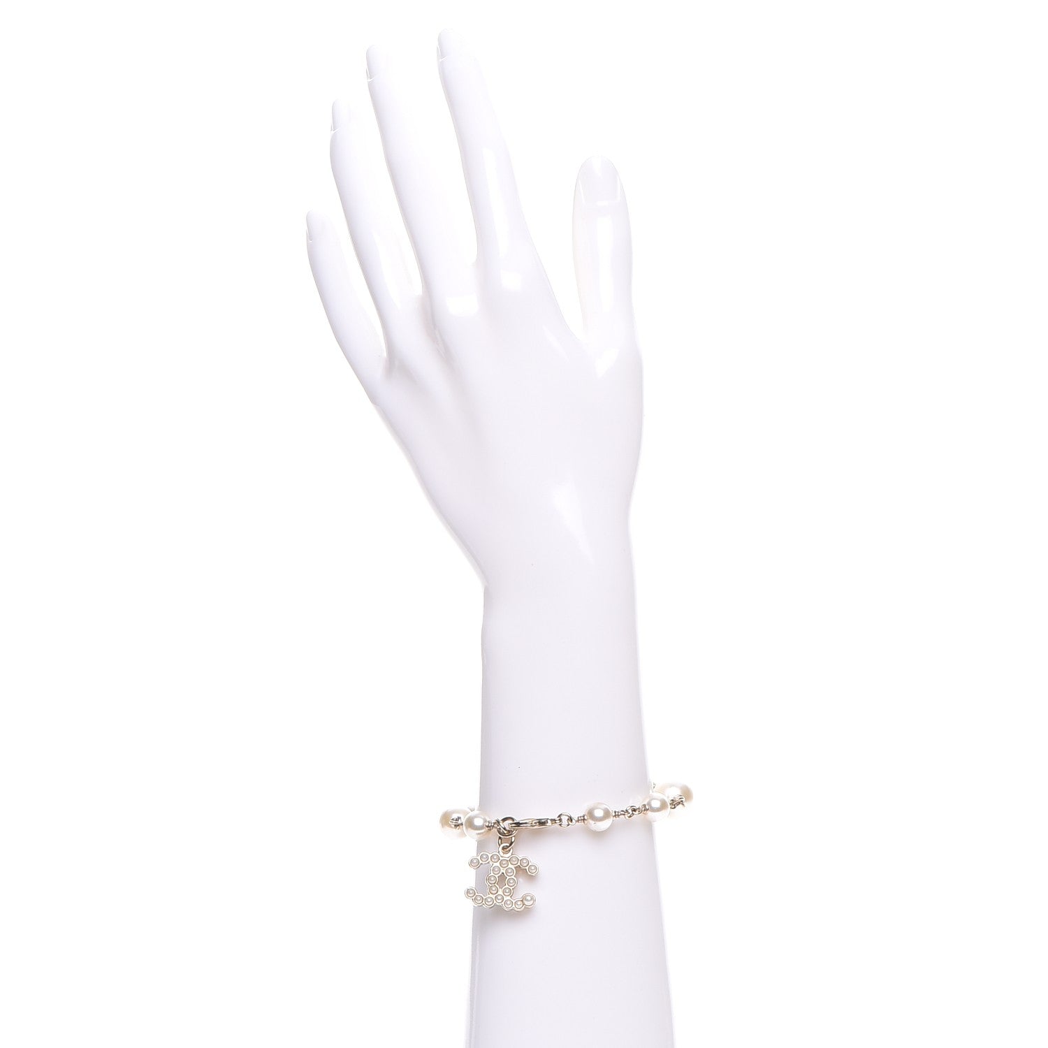 Chanel Pearl CC Bracelet Gold 2 of 7