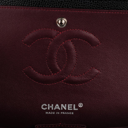 Chanel Caviar Quilted Medium Double Flap Black 6 of 8
