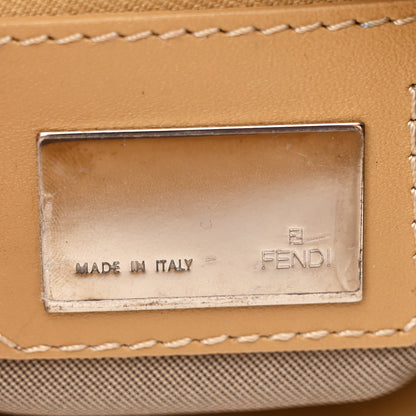 Fendi Denim Zucchino Vitello Hobo Blue 6 of 9