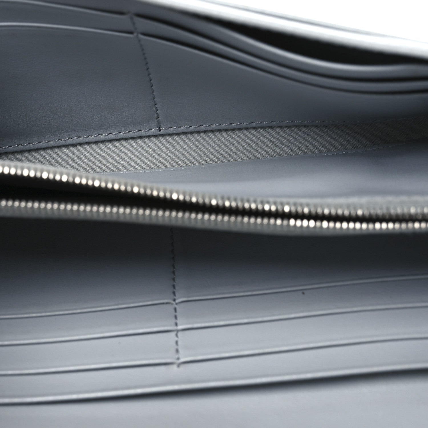 Fendi Vitello Cruise F is Fendi Continental Envelope Wallet  Perla 5 of 12