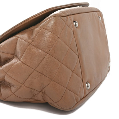 Chanel Caviar Timeless CC Accordion Flap Beige 9 of 11