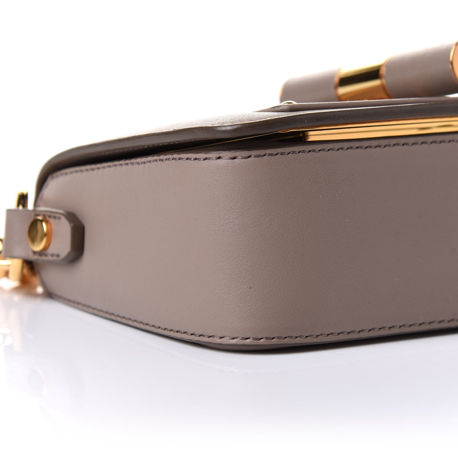 Tom Ford Calfskin Small Natalia Chain Bag Taupe 9 of 10