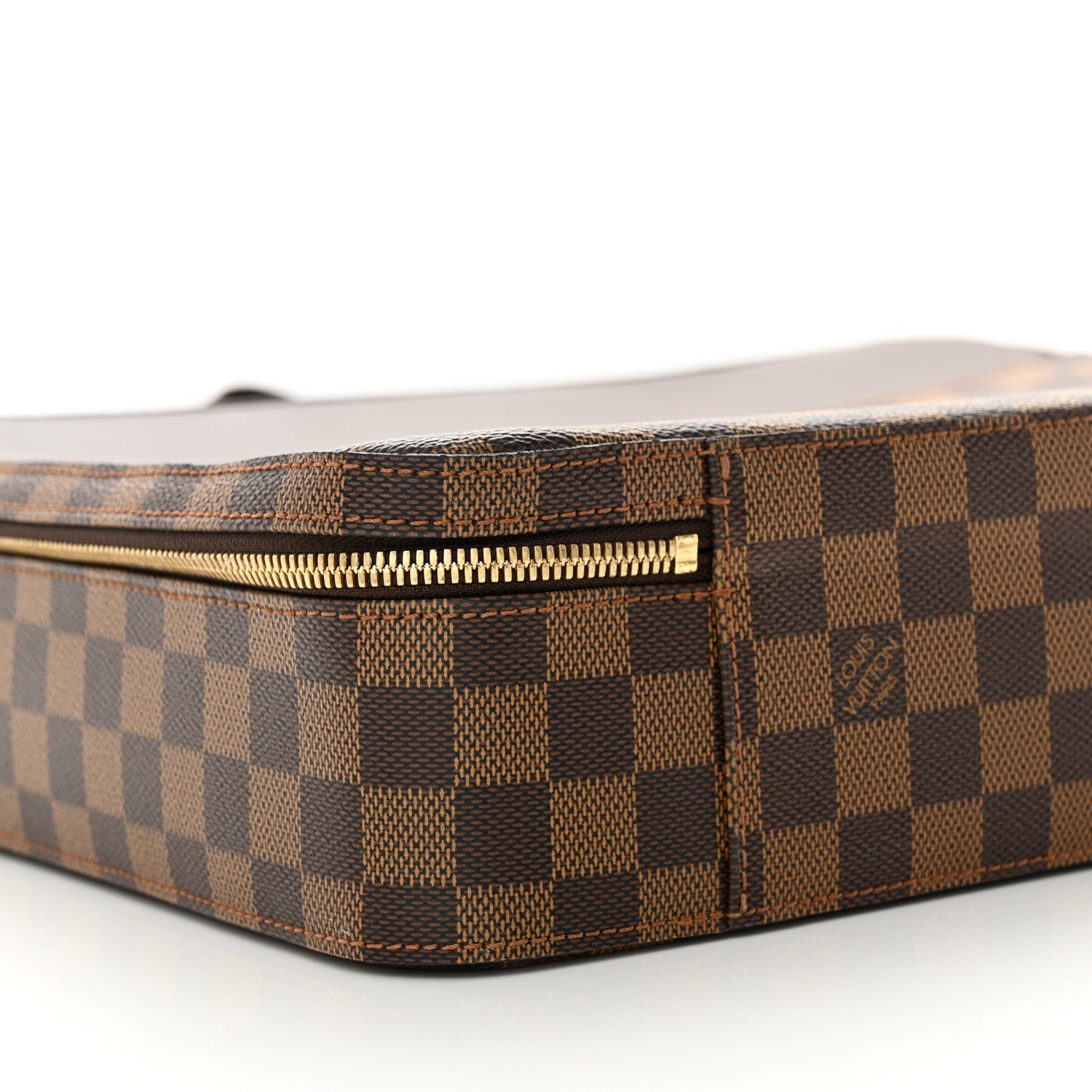 Louis Vuitton Damier Ebene Porte Ordinateur Sabana Computer Case 9 of 11