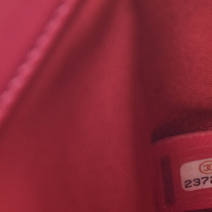 Chanel Velvet Chevron Medium Boy Flap Pink 7 of 13