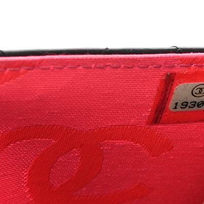 Chanel Calfskin Quilted Cambon Wallet On Chain WOC Black 8 of 17