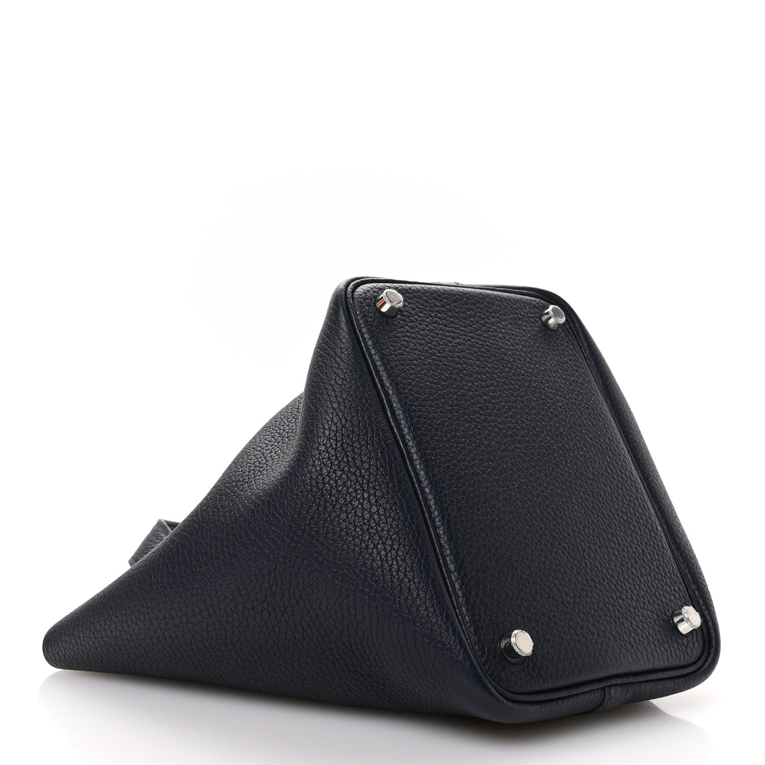 Hermes Taurillon Clemence Picotin Lock 18 PM Bleu Nuit 4 of 13
