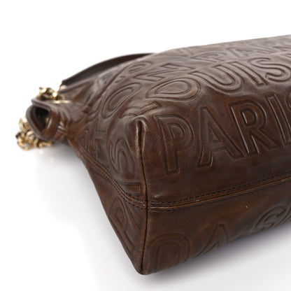 Louis Vuitton Monogram Paris Souple Whisper PM Chocolate 7 of 8