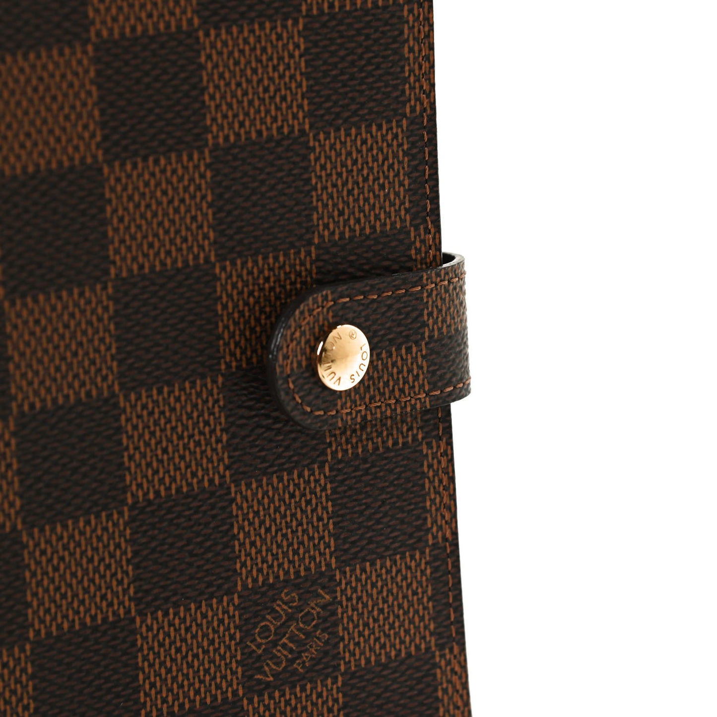Damier Ebene Small Ring Agenda Cover