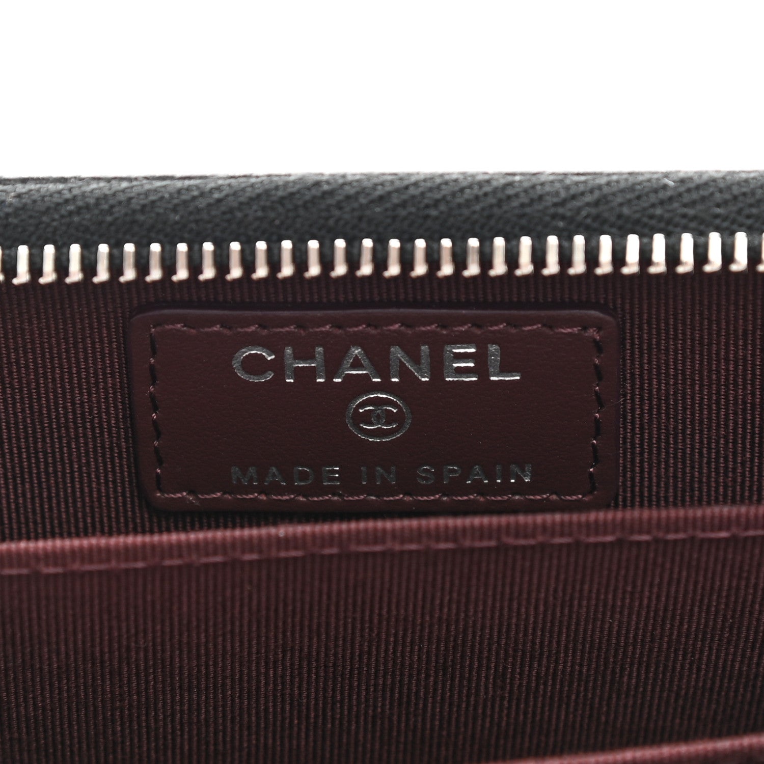 Chanel Caviar Quilted Classic Zipped Coin Purse Black 6 of 8