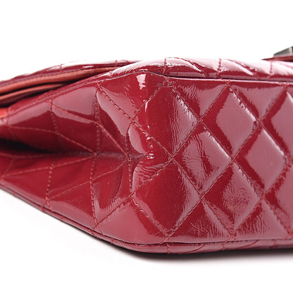 Chanel Distressed Patent Quilted 2.55 Reissue 227 Flap Red 17 of 18