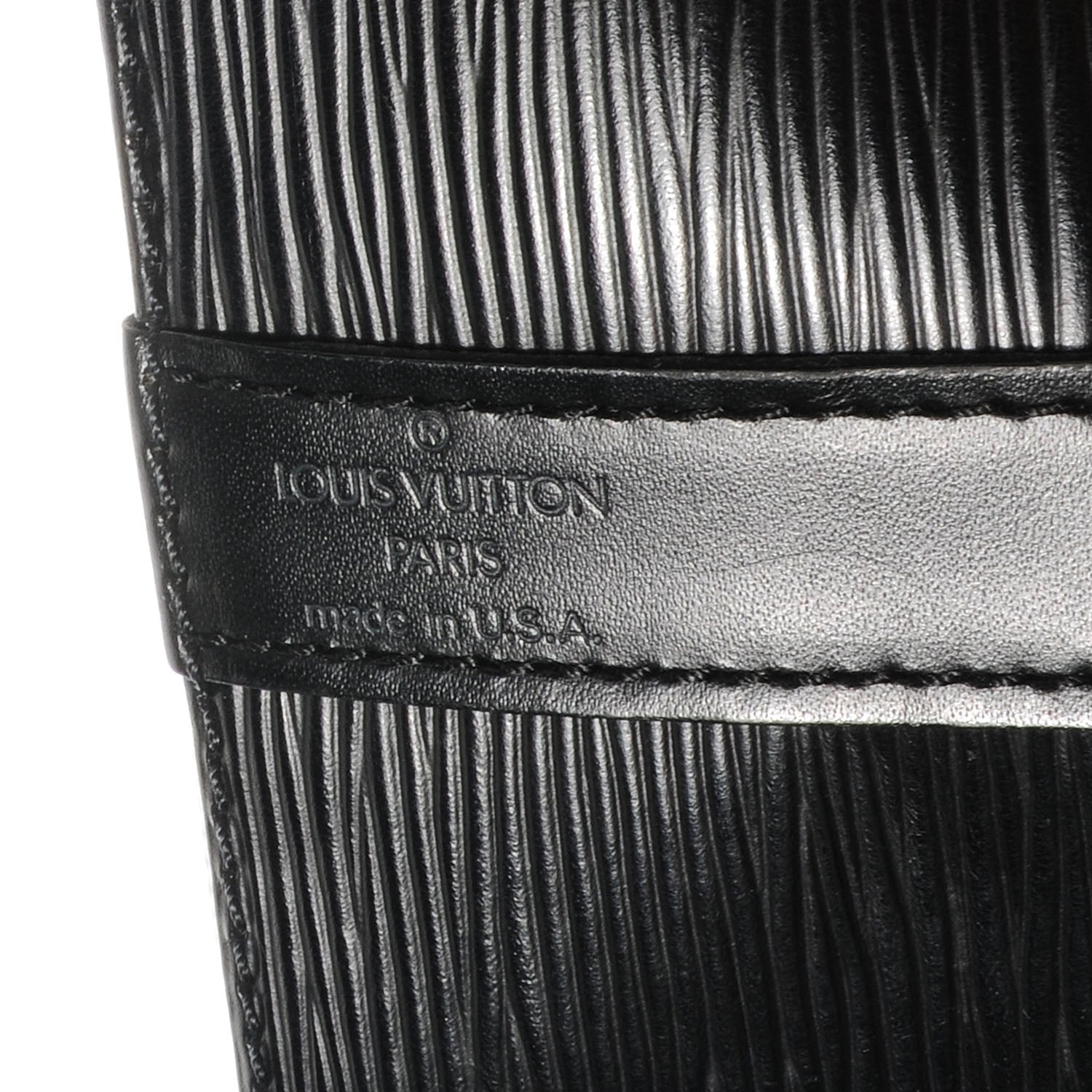 Louis Vuitton Epi Petit Noe Black 5 of 7