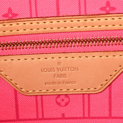 Louis Vuitton Monogram Roses Neverfull MM 6 of 11