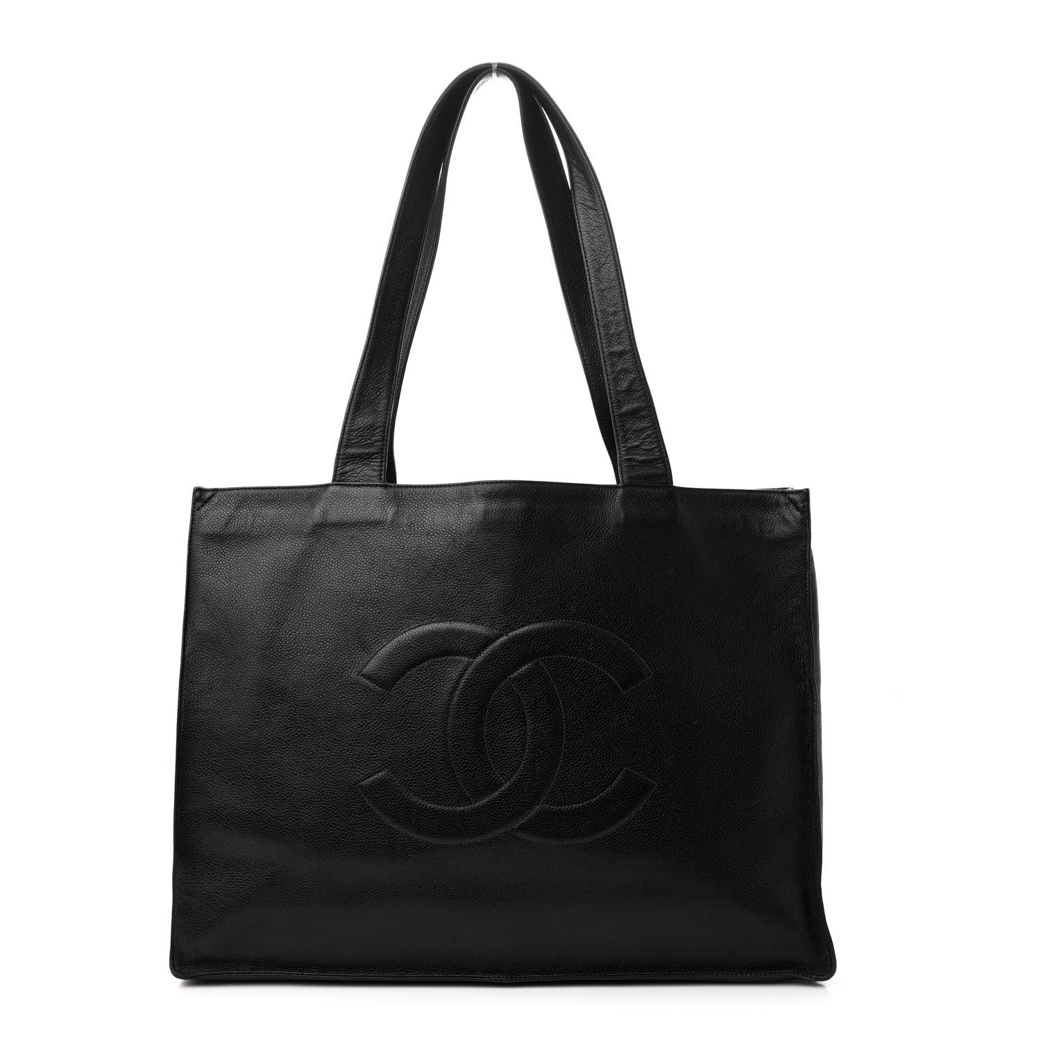 Chanel Caviar CC Shopper Tote Black 1 of 11