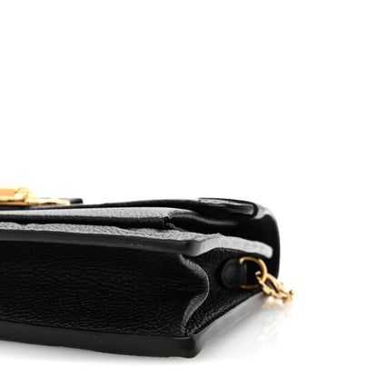 Louis Vuitton Empreinte Vavin Chain Wallet Black 9 of 9