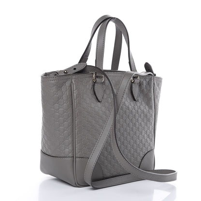 Gucci Microguccissima Small Bree Tote Graphite 3 of 9