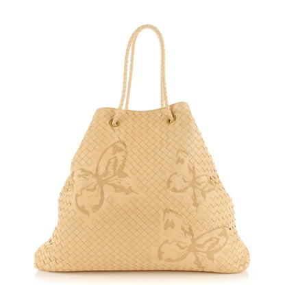 Bottega Veneta Nappa Intrecciato Butterfly Farfalle Shoulder Bag Aurora 1 of 8