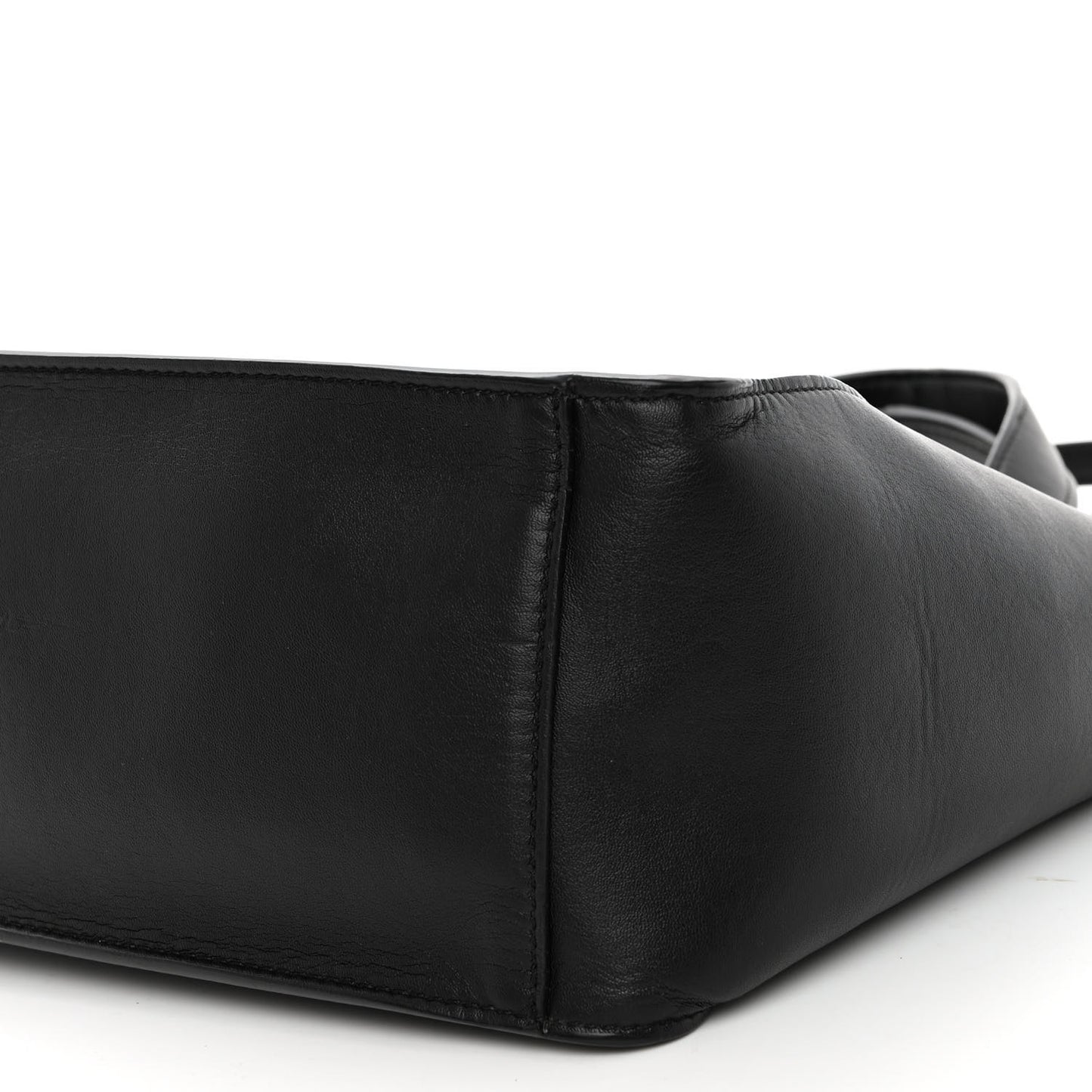 Eco Alter Nappa East West Perforated Tote Black