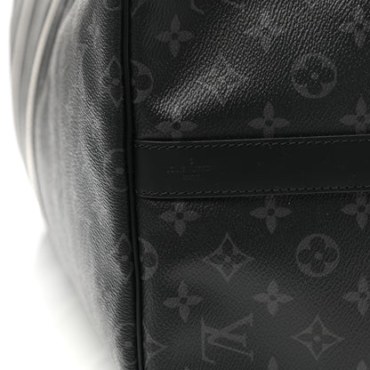 Louis Vuitton Monogram Eclipse Keepall Bandouliere 55 6 of 11
