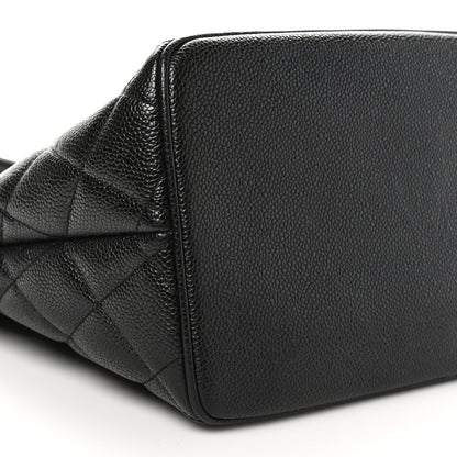 Chanel Caviar Quilted Medallion Tote Black 9 of 10