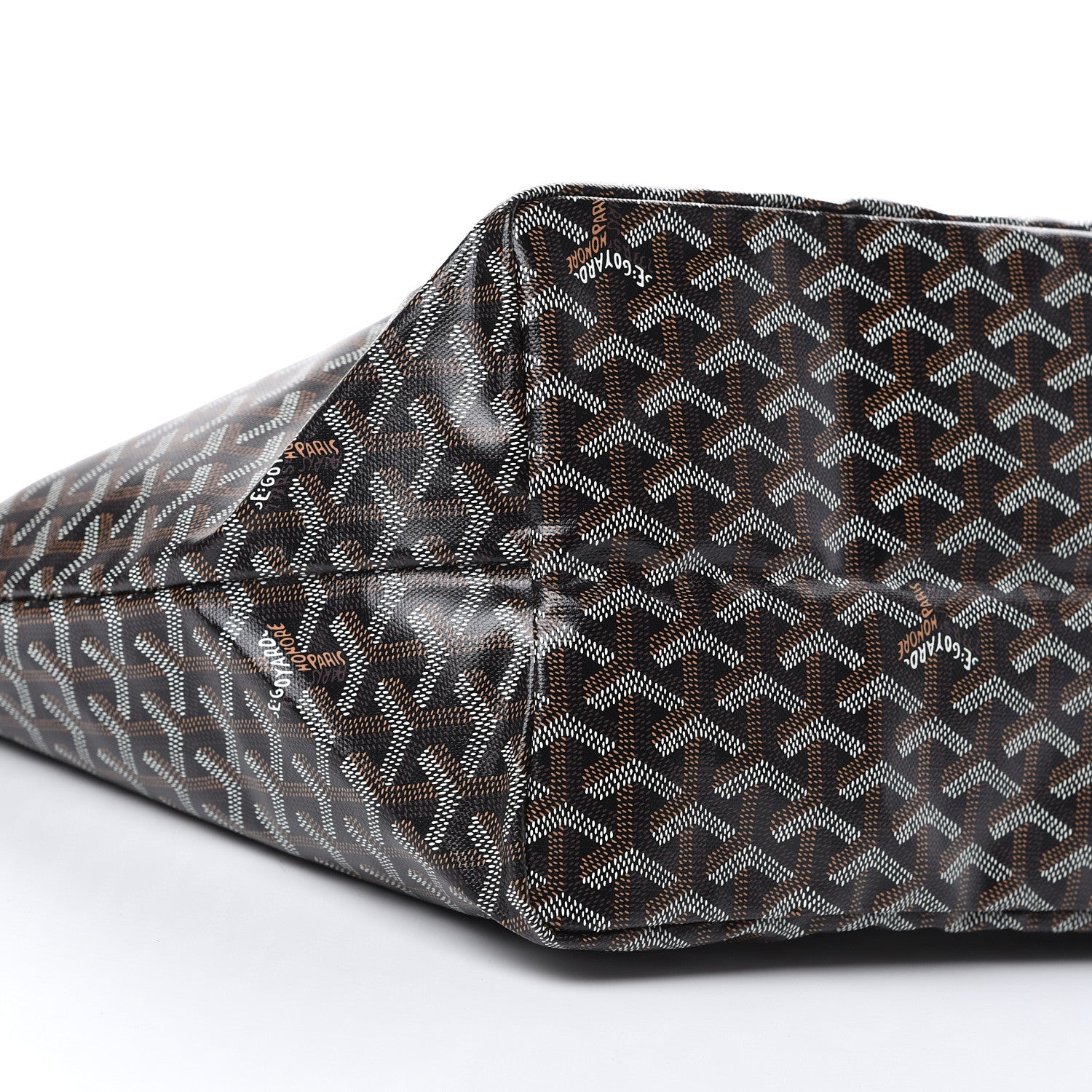 Goyard Goyardine Saint Louis GM Black Gold 9 of 10