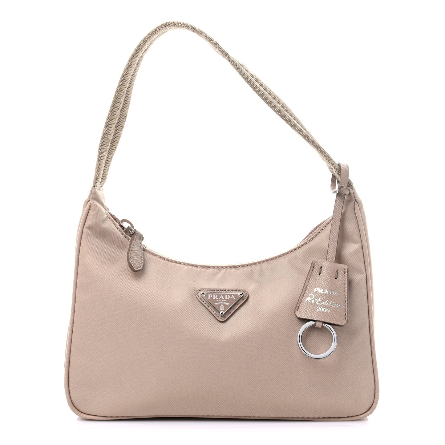 Tessuto Nylon Mini Re-Edition 2000 Bag Cammeo