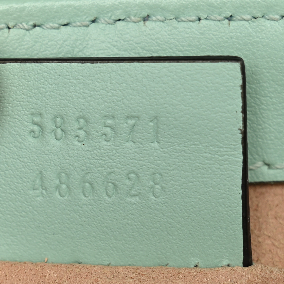 Gucci Calfskin Matelasse Diagonal Mini GG Marmont Top Handle Shoulder Bag Multicolor Pastel 7 of 10