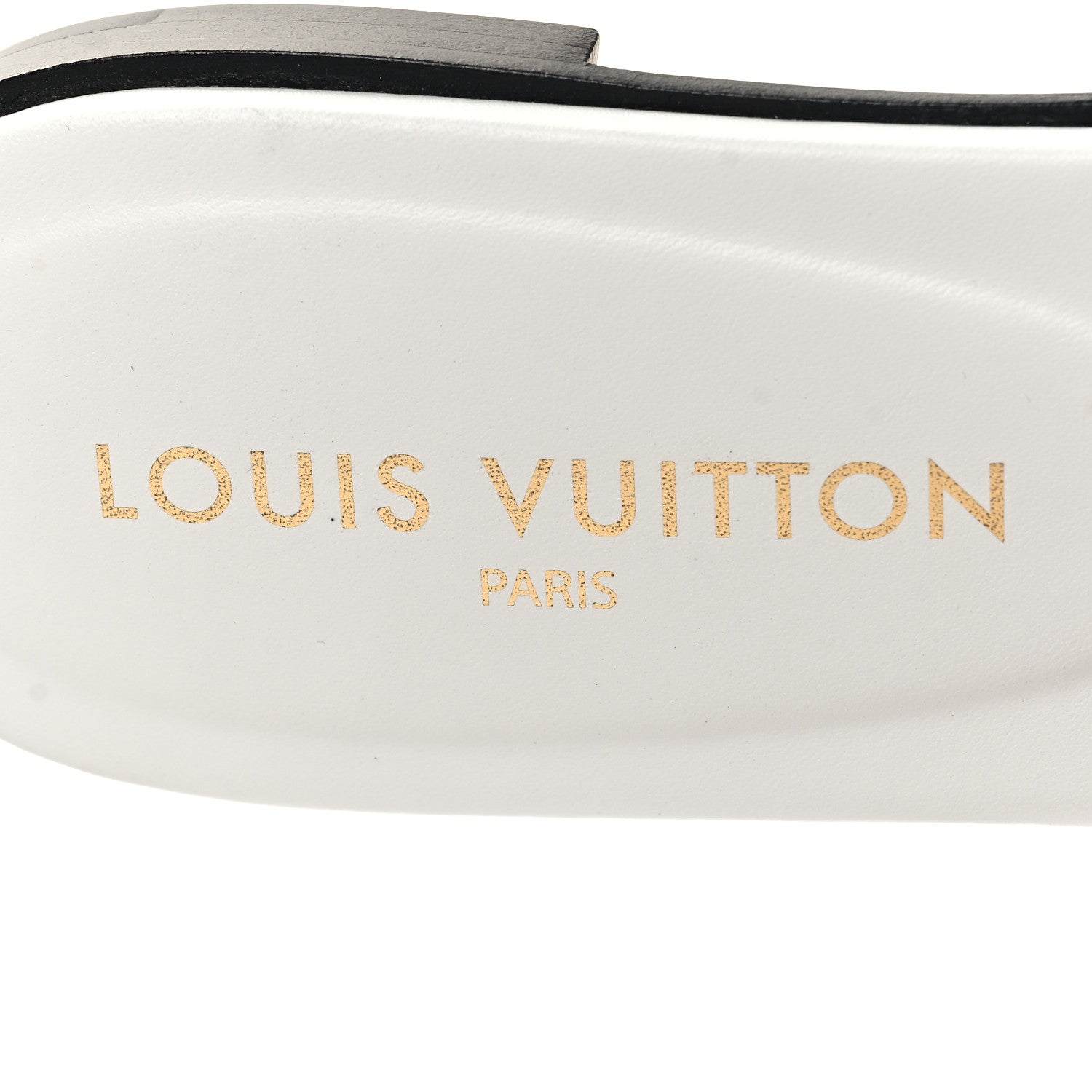 Louis Vuitton Calfskin LV Isola Flat Sandals 40 White 8 of 8