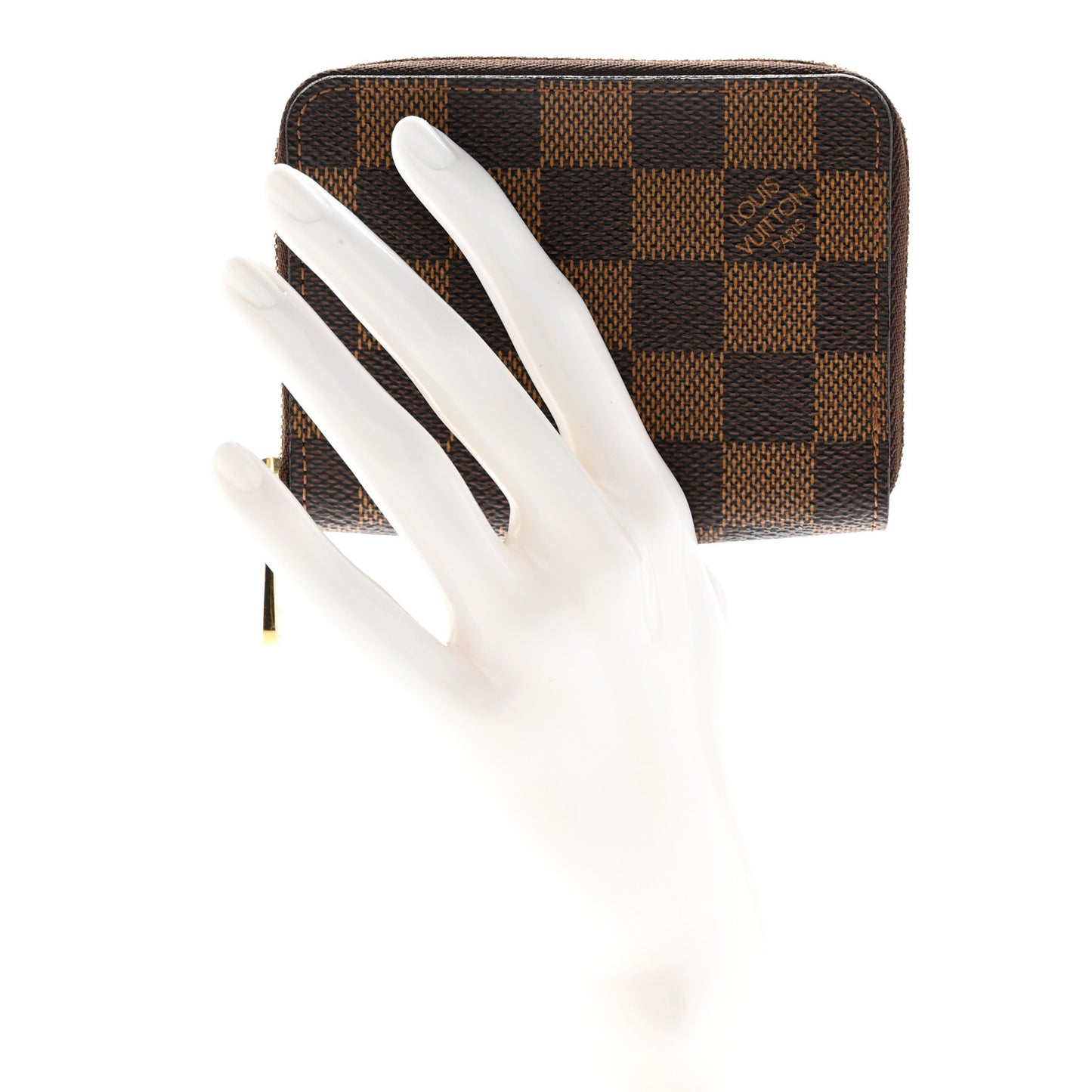 Damier Ebene Zippy Coin Purse